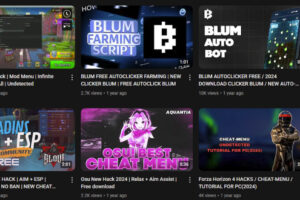 Más de 3,000 videos de YouTube se han expuesto como trampas de malware en una red fantasma de operación masiva